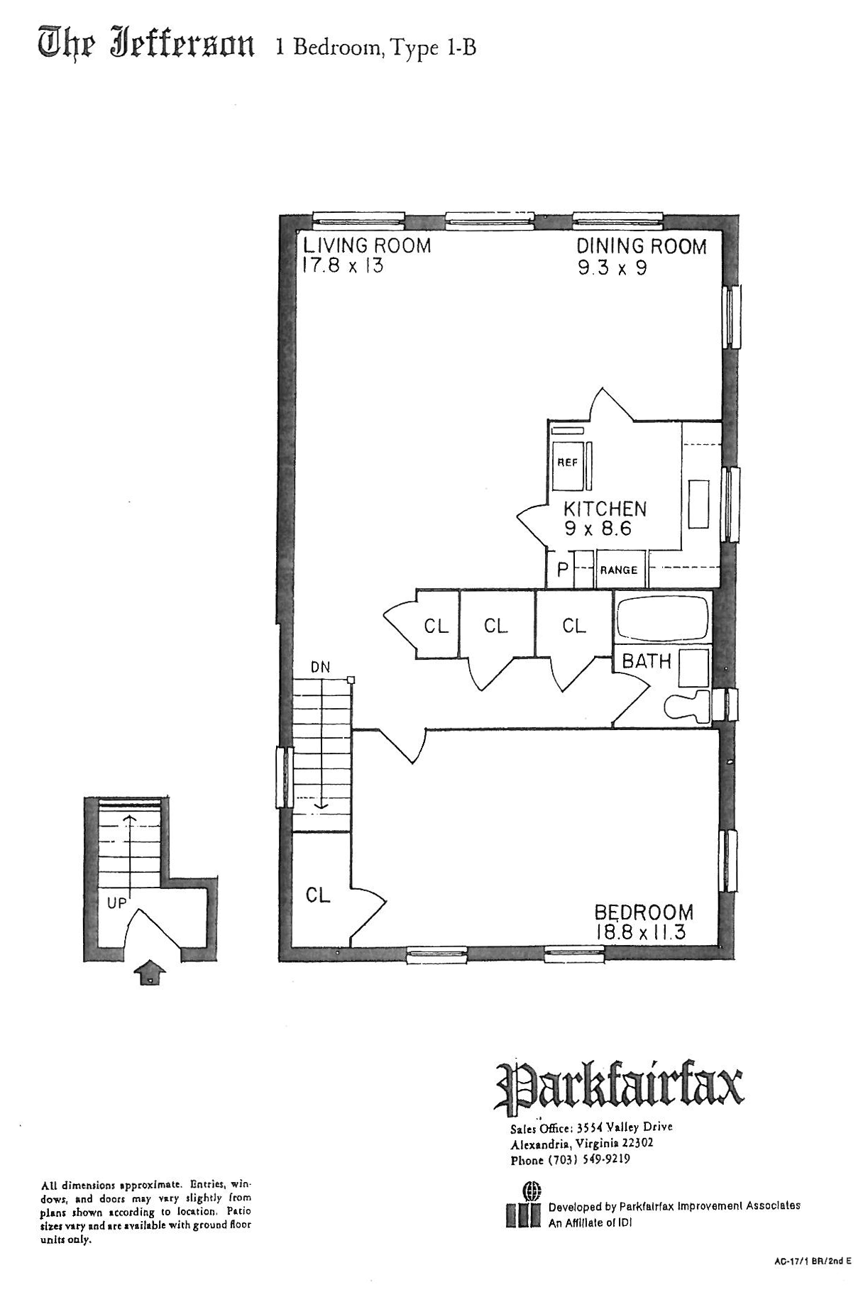 ParkFairfax Floor Plans PARKFAIRFAX VA Real Estate ParkFairfax